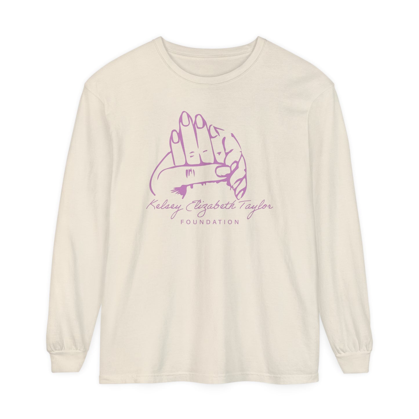 Unisex Garment-dyed Long Sleeve T-Shirt