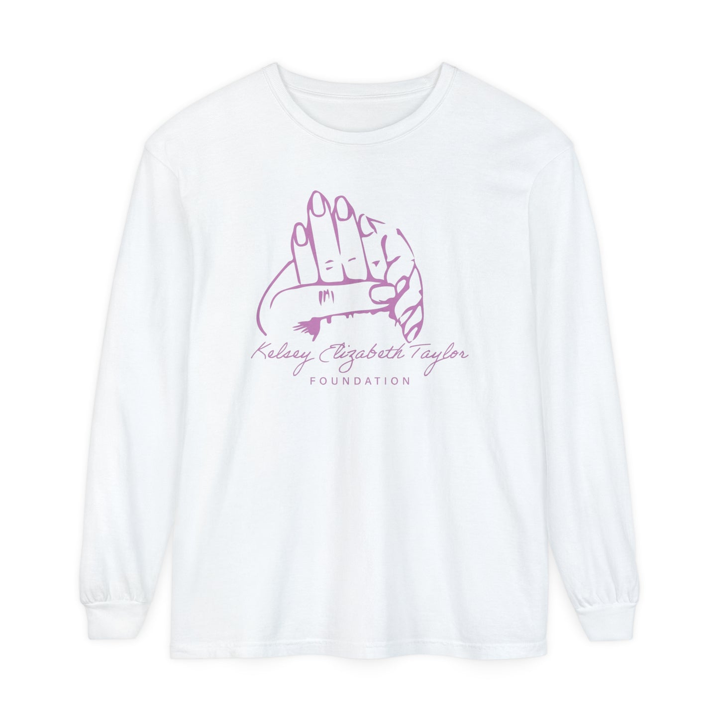 Unisex Garment-dyed Long Sleeve T-Shirt