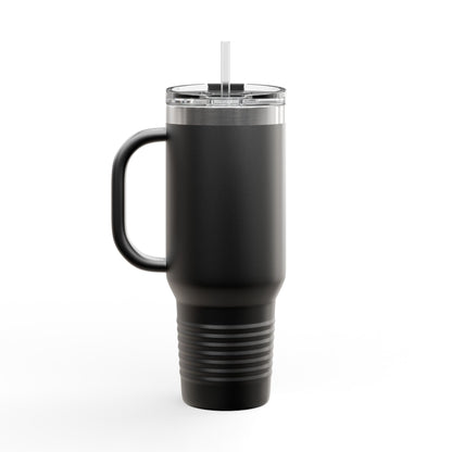 40oz Insulated Travel Mug — Prayer Hands Design (Stay Blessed)