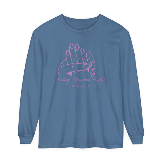 Unisex Garment-dyed Long Sleeve T-Shirt