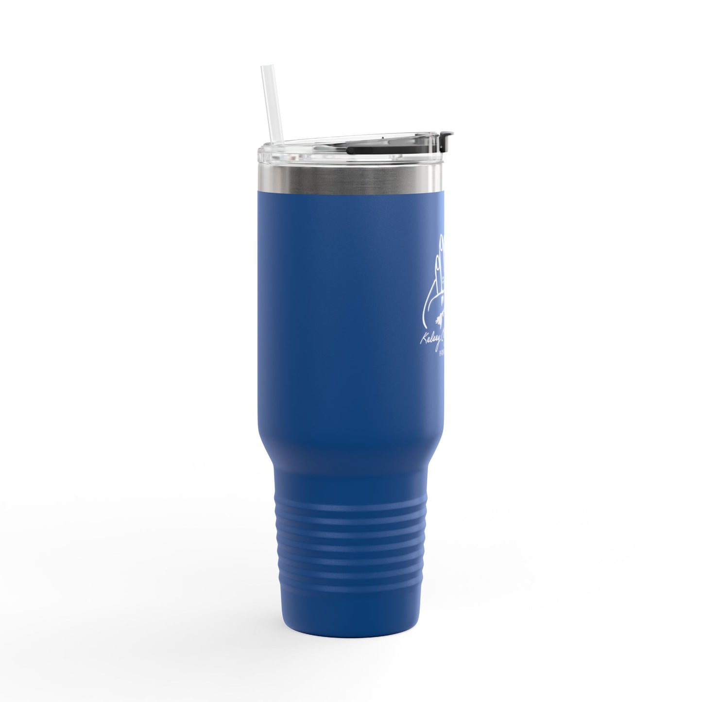 40oz Insulated Travel Mug — Prayer Hands Design (Stay Blessed)