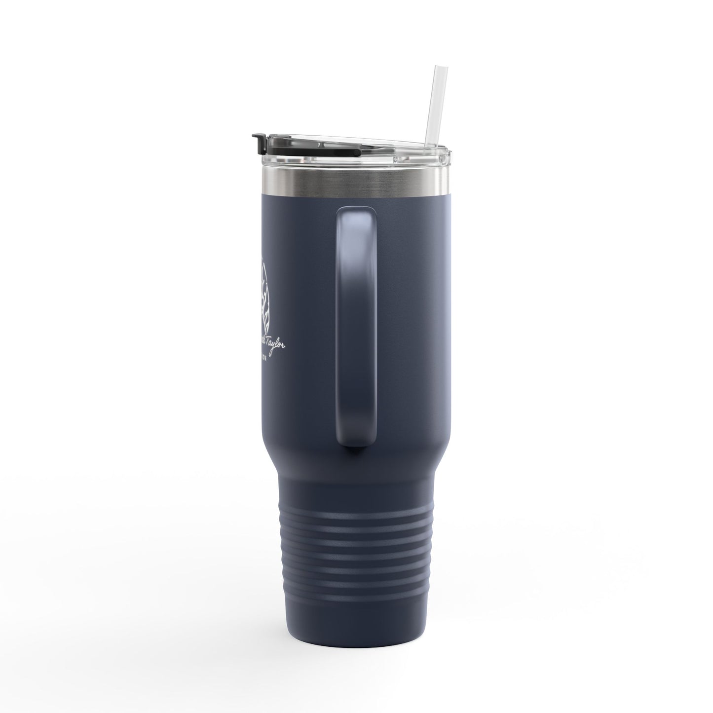40oz Insulated Travel Mug — Prayer Hands Design (Stay Blessed)