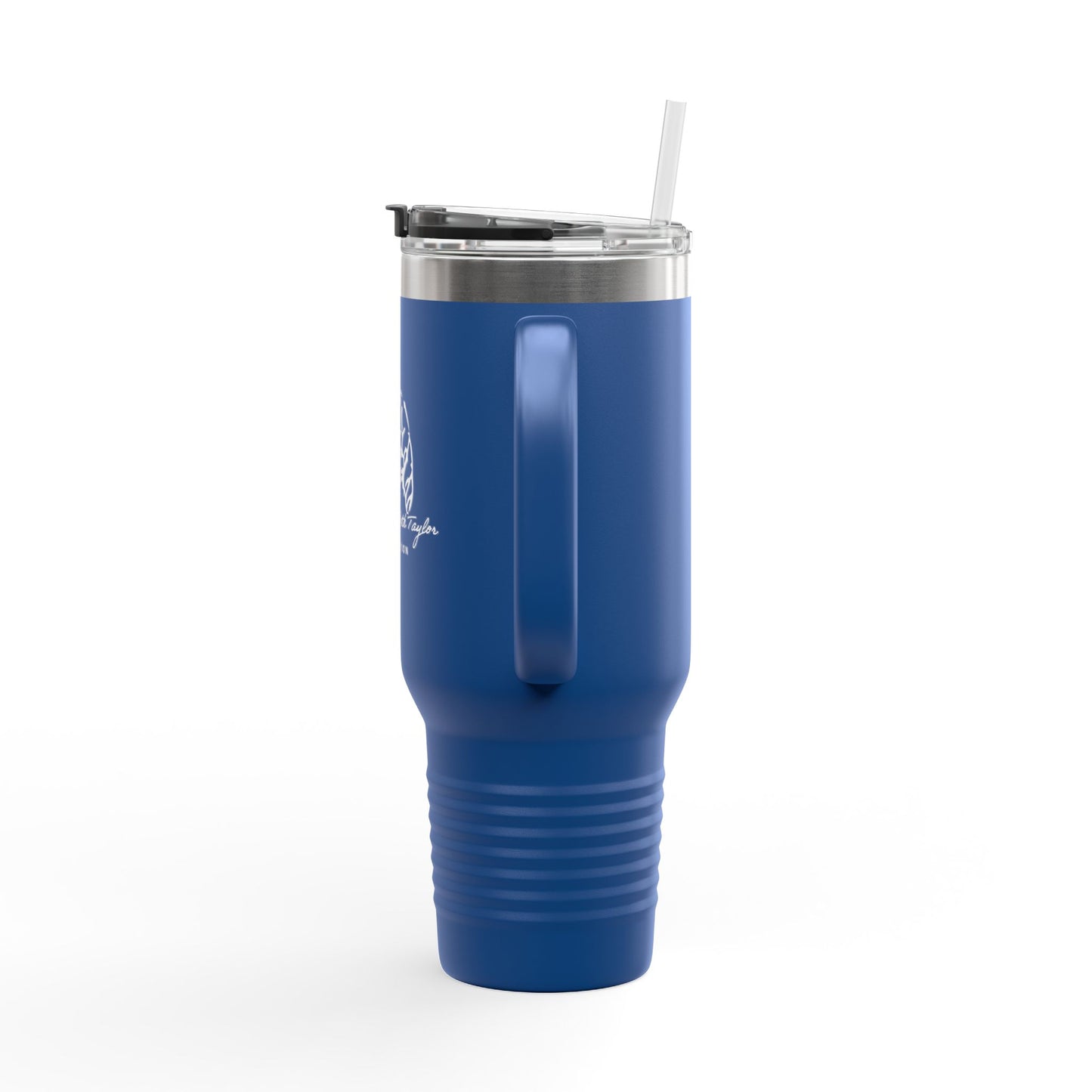40oz Insulated Travel Mug — Prayer Hands Design (Stay Blessed)