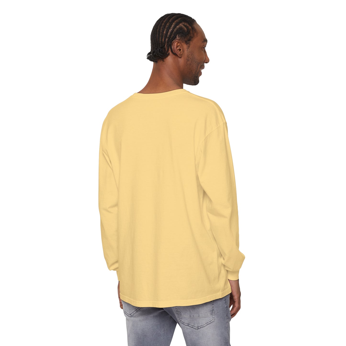 Unisex Garment-dyed Long Sleeve T-Shirt