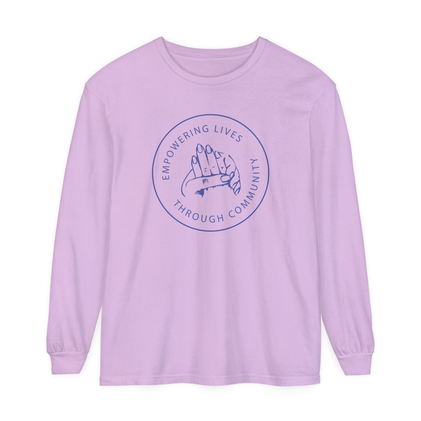 Unisex Garment-dyed Long Sleeve T-Shirt